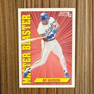 1991 BO JACKSON Score baseball card #692
“MASTER BLASTER” card